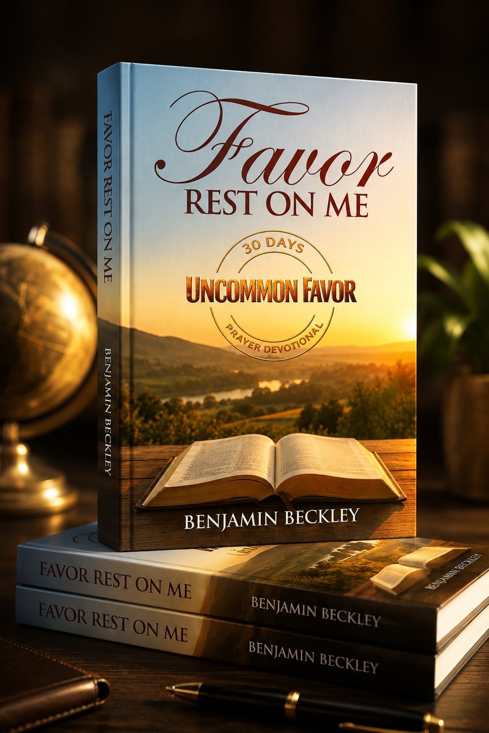 Favor Rest on Me hardcover book